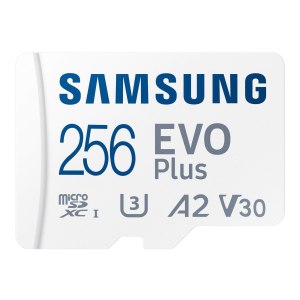 Samsung EVO Plus MB-MC256KA - Flash-Speicherkarte (microSDXC-an-SD-Adapter inbegriffen)