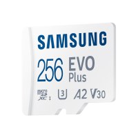 Samsung EVO Plus MB-MC256KA - Flash-Speicherkarte (microSDXC-an-SD-Adapter inbegriffen)