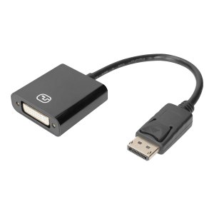 DIGITUS Aktiver DisplayPort Adapter Konverter DP auf DVI