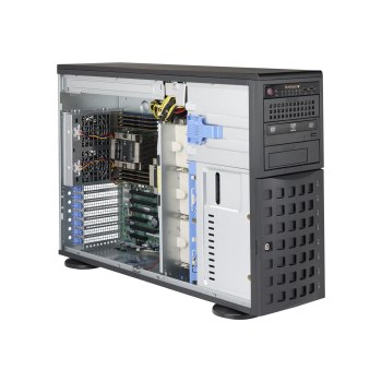 Supermicro CSE-745BAC-R1K23B-SQ - Full Tower - Server - Nero - ATX - EATX - micro ATX - 4U - HDD - Rete - Potenza - Mancanza di corrente - Sistema