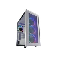 LC-Power Gaming 802W White_Wanderer_X - Mid tower - ATX - Seitenteil mit Fenster (gehärtetes Glas)