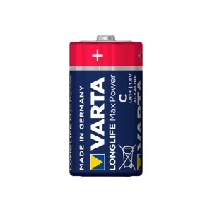 Varta Longlife Max Power - Batterie 2 x C - Alkalisch