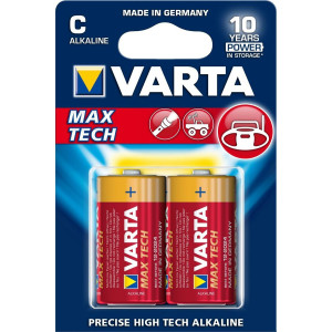 Varta Longlife Max Power - Batterie 2 x C - Alkalisch