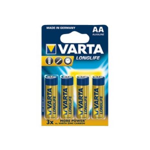Varta Longlife Extra - Battery 4 x AA type
