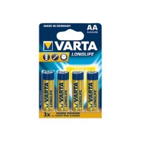 Varta 1x4 LR 6 - Batteria monouso - Stilo AA - Alcalino - 1,5 V - 4 pezzo(i) - 2600 mAh