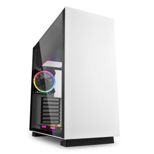 Sharkoon PURE STEEL - Tower - E-ATX - keine Spannungsversorgung - weiß - USB/Audio