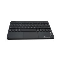 MEDIARANGE Tastatur Wireless 64 Tasten Touchpad DE schwarz