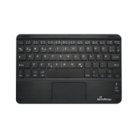 MEDIARANGE Tastatur Wireless 64 Tasten Touchpad DE schwarz