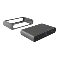 ICY BOX IB-HUB801-TB4 - Hub - 3 x Thunderbolt 4 + 1 x USB 3.2 Gen 2