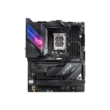 ASUS ROG STRIX Z690-E GAMING WIFI - Motherboard - ATX - LGA1700-Sockel - Z690 Chipsatz - USB-C Gen2, USB 3.2 Gen 1, USB 3.2 Gen 2, USB-C Gen 2x2 - 2.5 Gigabit LAN, Bluetooth, Wi-Fi - Onboard-Grafik (CPU erforderlich)