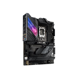 ASUS ROG STRIX Z690-E GAMING WIFI - Motherboard - ATX - LGA1700-Sockel - Z690 Chipsatz - USB-C Gen2, USB 3.2 Gen 1, USB 3.2 Gen 2, USB-C Gen 2x2 - 2.5 Gigabit LAN, Bluetooth, Wi-Fi - Onboard-Grafik (CPU erforderlich)