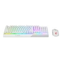 MSI Vigor GK30 combo - Keyboard and mouse set