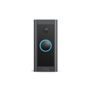 Ring Video Doorbell Wired - Türklingel - kabellos - 802.11b/g/n - 2.4 Ghz - Schwarz