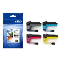 Brother LC426 - 4er-Pack - Schwarz, Gelb, Cyan, Magenta