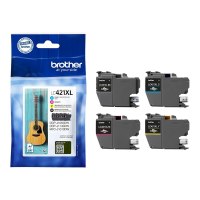 Brother LC421XL Value Pack - 4-pack