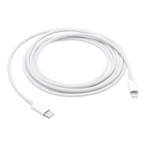 Apple Lightning cable - 24 pin USB-C male to Lightning male