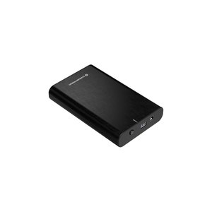 Conceptronic HDD Gehäuse 2.5"/3.5" USB 3.0 SATA HDDs/SSDs sw - HDD Caddy - 2.5"