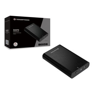 Conceptronic HDD Gehäuse 2.5"/3.5" USB 3.0 SATA HDDs/SSDs sw - HDD Caddy - 2.5"