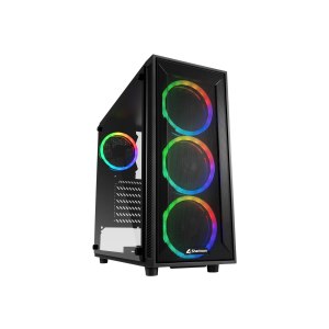 Sharkoon TG4M RGB - ATX Case - E-ATX - Seitenteil mit...