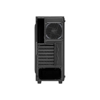 Sharkoon TG4M RGB - ATX Case - E-ATX - Seitenteil mit Fenster (gehärtetes Glas) - keine Spannungsversorgung - Schwarz - USB/Audio