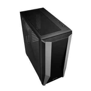 Sharkoon TG7M RGB - Tower - E-ATX - Seitenteil mit Fenster (gehärtetes Glas) - keine Spannungsversorgung - USB/Audio