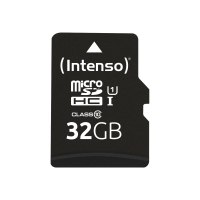 Intenso Flash memory card (SD adapter included)