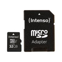 Intenso Flash memory card (SD adapter included)