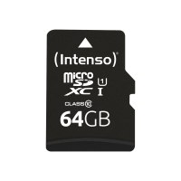 Intenso Performance – flash memory card (microSDXC-to-SD adapter included)