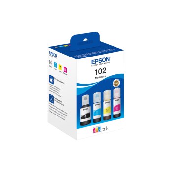 Epson 102 Multipack - 4er-Pack - Schwarz, Gelb, Cyan, Magenta