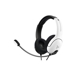 PDP Headset Stereo LVL40 Schwarz/Weiß fuer Nintendo...