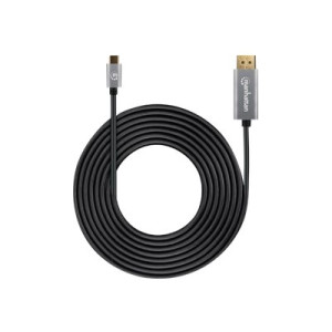 IC Intracom 8Ka60Hz USB-C auf DisplayPort 1.4 Adapterkabel 3m - Digitale/dati - Digitale/display/video