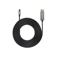 Manhattan USB-C to DisplayPort 1.4 Cable, 8K@60Hz, 3m, Male to Male, Black, Three Year Warranty, Polybag - USB/DisplayPort-Adapter - 24 pin USB-C (M)