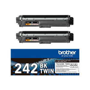 Brother TN242 BKTWIN - 2er-Pack - Schwarz - original