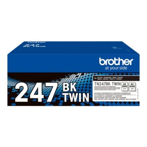 Brother TN247BK TWIN - 2-pack