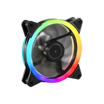 Sharkoon VENTOLA CASE SHARK Blades PWM RGB RING Fan 120X120X25