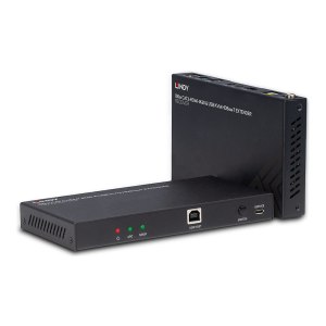 Lindy 100m HDBaseT KVM Extender HDMI 4K60 Cat.6 IR &...