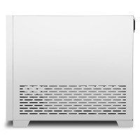 Sharkoon MS-Y1000 - microATX - Seitenteil mit Fenster (gehärtetes Glas) - keine Spannungsversorgung (ATX) - weiß - USB/Audio