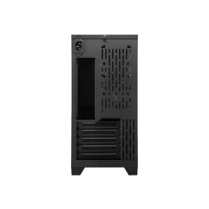 Sharkoon MS-Z1000 - microATX - Seitenteil mit Fenster (gehärtetes Glas) - keine Spannungsversorgung (ATX) - Schwarz - USB/Audio