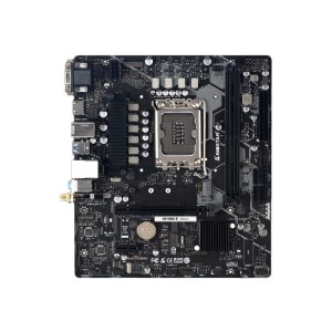 Biostar H610MX-E - Motherboard - micro ATX - LGA1700-Sockel - H610 Chipsatz - USB 3.2 Gen 1 - Gigabit LAN - Onboard-Grafik (CPU erforderlich)