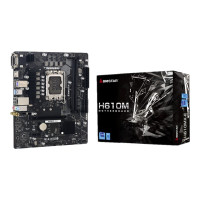 Biostar H610MX-E - Motherboard - micro ATX - LGA1700-Sockel - H610 Chipsatz - USB 3.2 Gen 1 - Gigabit LAN - Onboard-Grafik (CPU erforderlich)