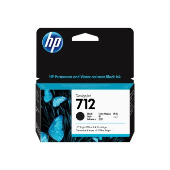 HP 712 - 38 ml - Schwarz - original - DesignJet