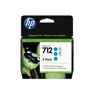 HP 712 - 3-pack - 29 ml - cyan