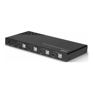 Lindy KVM-/Audio-/USB-Switch - 4 x KVM/Audio/USB