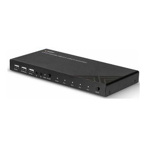 Lindy KVM-/Audio-/USB-Switch - 4 x KVM/Audio/USB