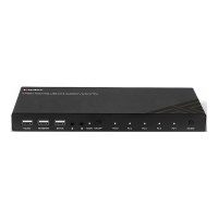 Lindy KVM-/Audio-/USB-Switch - 4 x KVM/Audio/USB