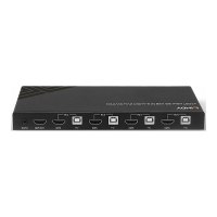 Lindy KVM-/Audio-/USB-Switch - 4 x KVM/Audio/USB