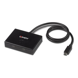 Lindy 2 Port USB 3.2 Gen 1 Typ C Switch - bidirektional