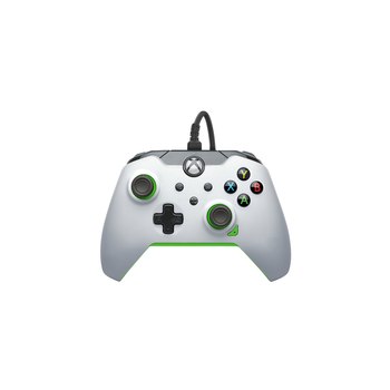 PDP Controller kabelgebunden Neon White XBOX Series X