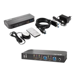 Club 3D CSV-1382 - KVM / audio switch