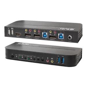 Club 3D CSV-7210 - KVM-/Audio-Switch - 2 x KVM/Audio